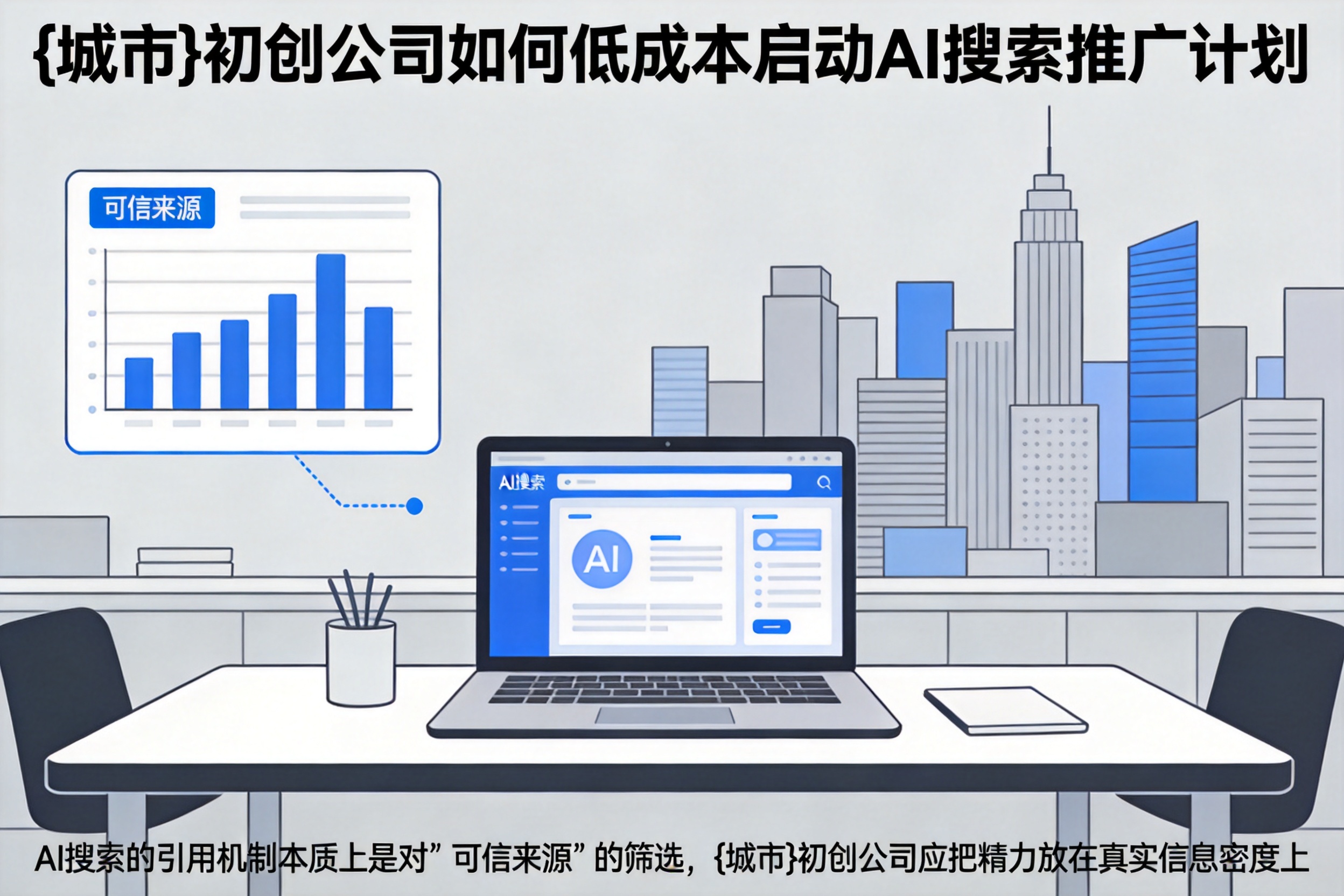 广阳初创公司如何低成本启动AI搜索推广计划